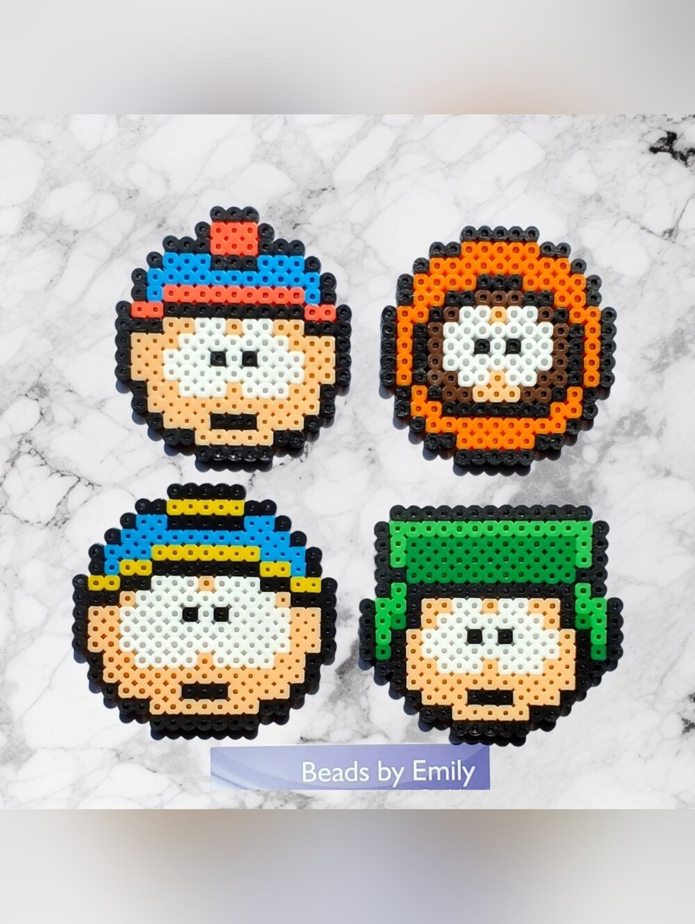 4 South Park Magnets - Handmade Home Decor
